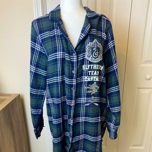 Slytherin Team Captain Long Sleeve Tshirt Dress